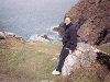 Sine on the hike back from Arthur's Quoit (05/06/99). Click here for full size image.