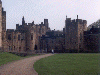 Alnwick Castle, where they film the Harry Potter movies! (05/03/99). Click here for full size image.
