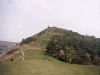 Castell Dinas Bran, home of the Grail King! (05/05/99). Click here for full size image.