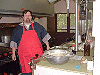 Lord Caelan of Falcon Cree hard at work in the Kitchen. Click here for full size image.