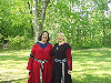 Lady Isolde Corby and Baroness Deirdre Fletcher. Click here for full size image.