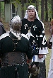 Baron Guillaume talks with contenders for Baronial Champion before the tournament. Click here for full size image.
