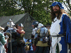 Master Eldred waiting with Atlantian pikemen for the Opening Ceremonies processional. Click here for full size image.